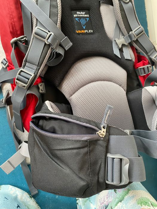 Backpack Deuter for hiking  deuter air contact professional 55 + 15 SL