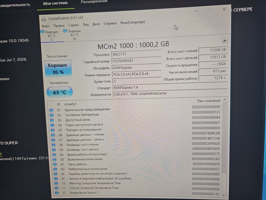 Ssd ссд 1тб памяти