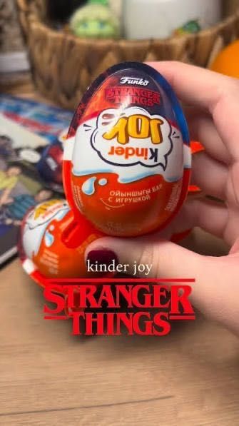 Kinder joy stranger things