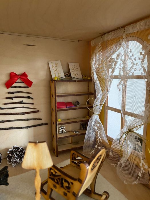 Къща за кукли от дърво