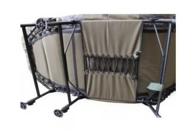 Pat pescuit la crap ZFISH CONDOR, 8 picioare, camuflaj maro, 203 x 85 cm