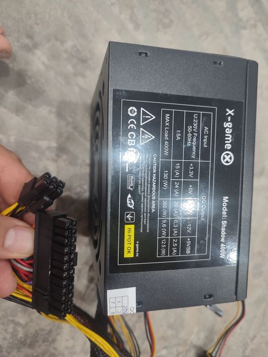 Блок питания 400wt новый