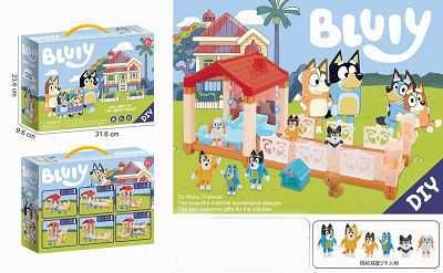 Къщата на Блуи и Бинго + фигурки Блуи и Бинго