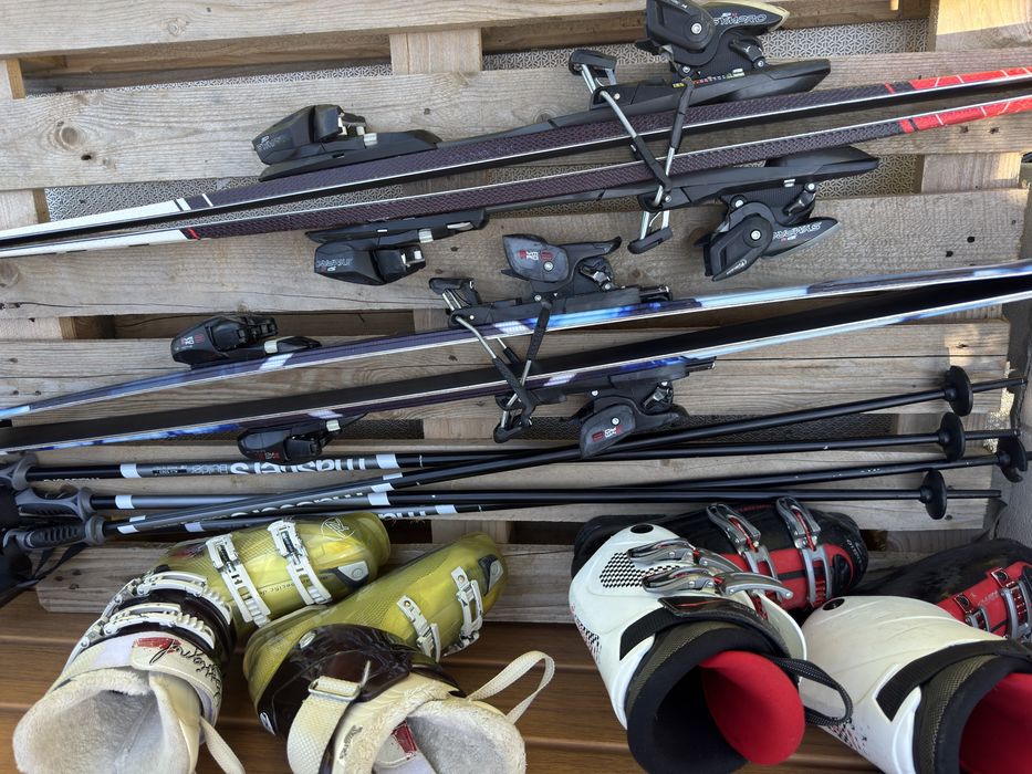 Ски Salomon комплект с обувки и щеки