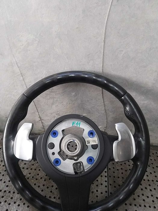 Volan piele in 3 spite cu comenzi si padele bmw seria 5 f11 M 3380f151m 0060016021