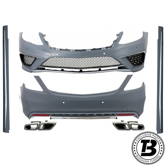Pachet Exterior compatibil cu Mercedes S Class W222 S63 Design