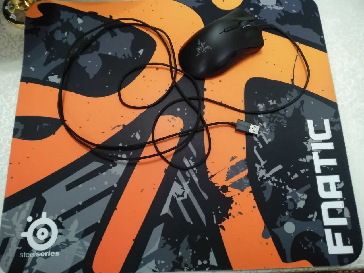 Steelseries QcK+ Fnatic Asphalt Edition Gaming Mouse Pad