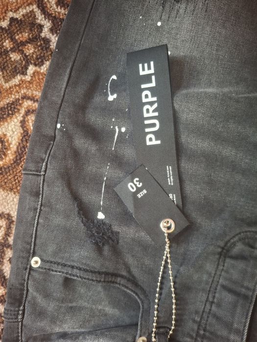 Purple brand flared jeans