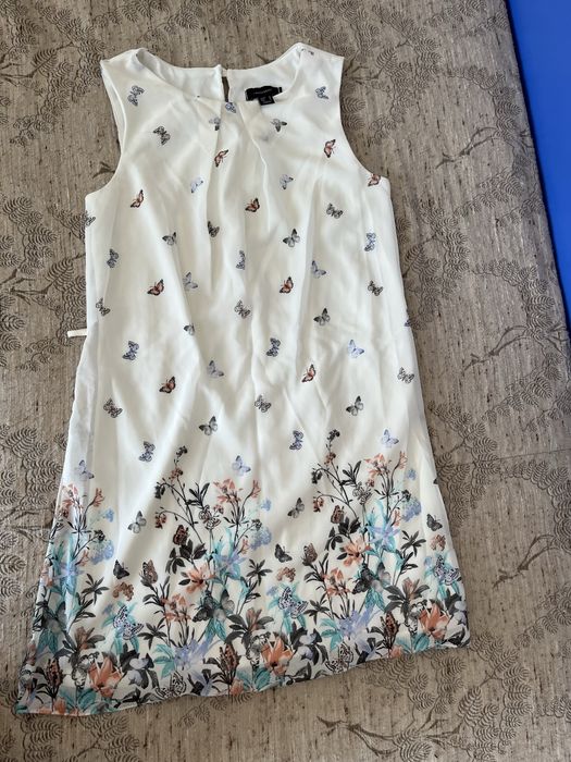 Красива секси бяла рокля, XS/S размер