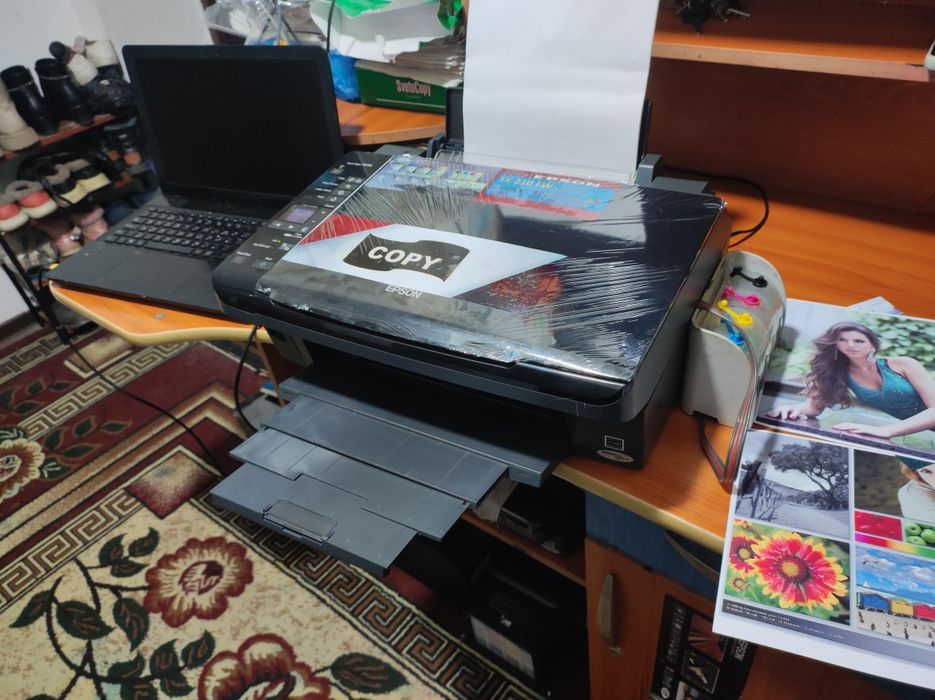 Epson 210 KOPY_SKANER_PRINT.Deyarli ishlamagan yangi 350ta prabek 100%