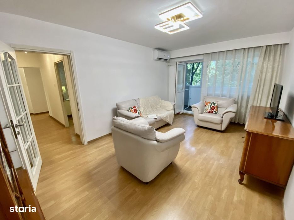 Apartament 4 camere la Parcul Tineretului cu 2 balcoane logie