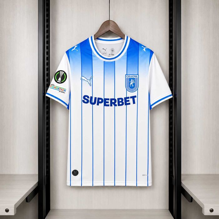 Tricou Universitatea Craiova 26/27 Home Kit - Bancu 11 Fan Version