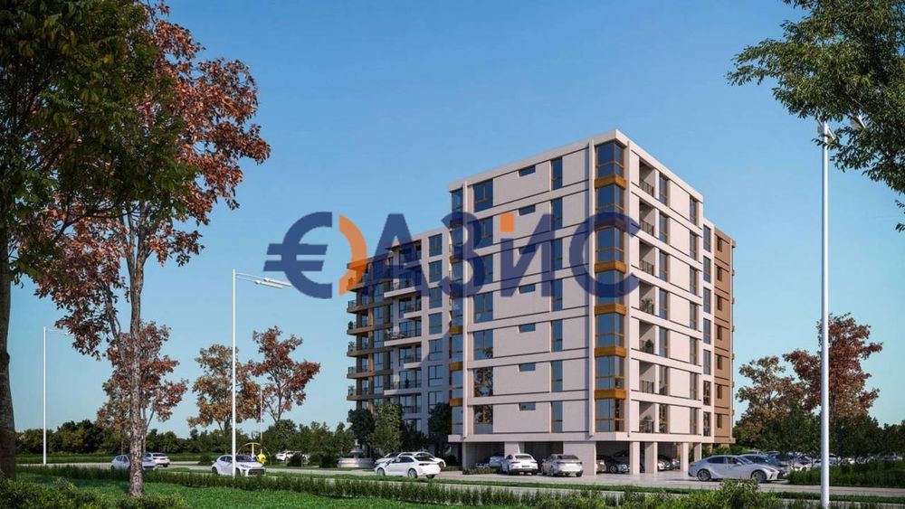 Апартамент с 2 спални и двор (21,5 кв.м) в „Lazur Residence“, м.