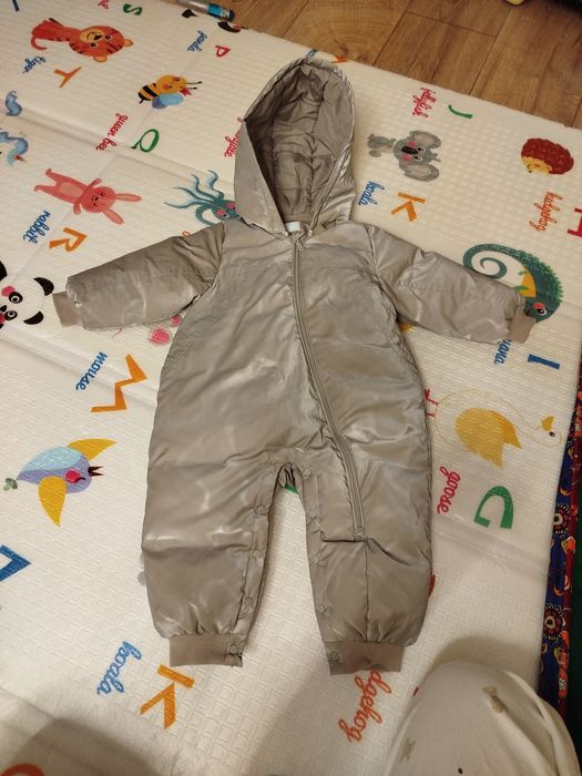 Детский комбинезон серый