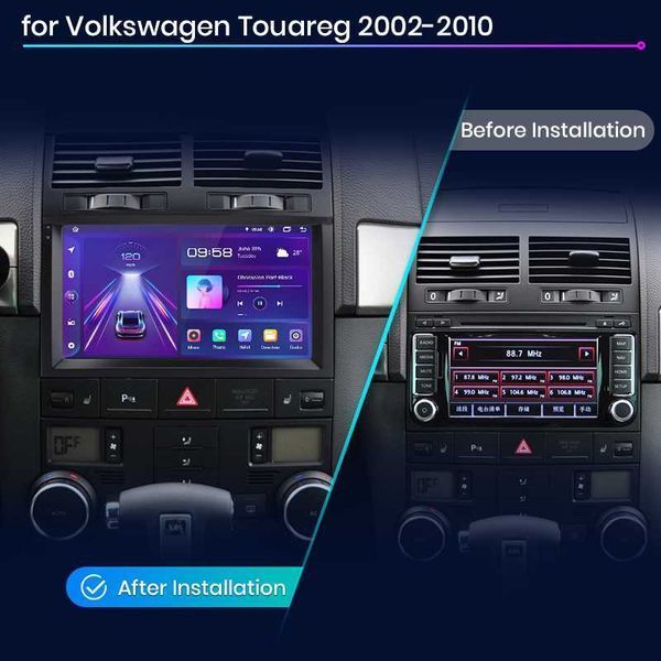 Vоlkswagen Touareg 2002-2010 Мултимедия Навигация Android