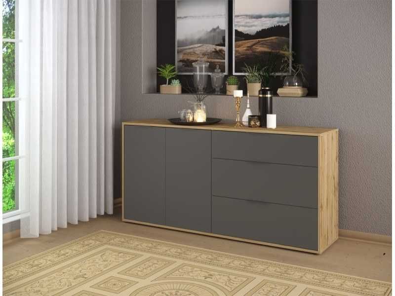 Нов! Скрин Nitro 2D3D (сиво/ дъб вотан)