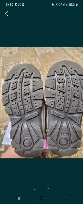 Ботинки сапожки для девочки Geox