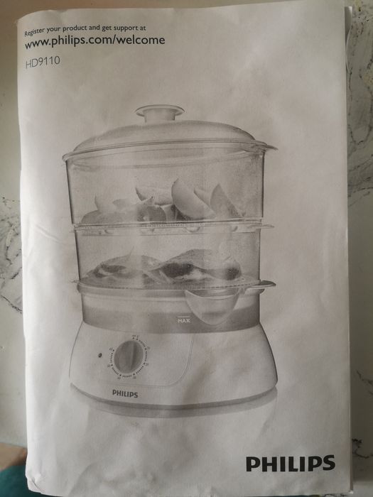 Пароварка philips