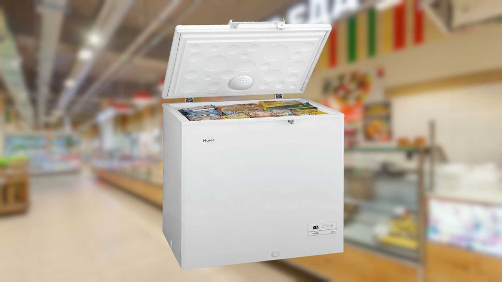 Ларь морозильный HAIER HCE259R.