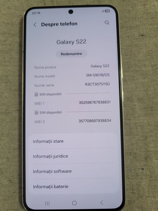 Samsung Galaxy S22 dual sim