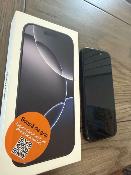 Vând iPhone 16 pro 128 GB -culoare Desert Titanium sau Black Titanium