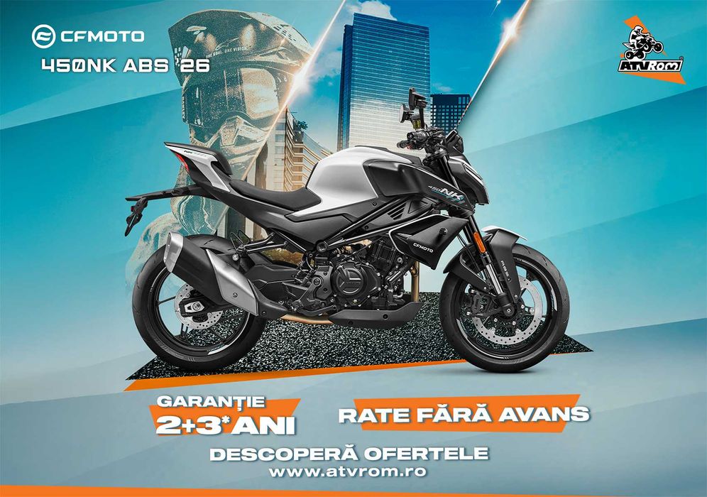 Motocicleta CFMOTO 450NK ABS '26