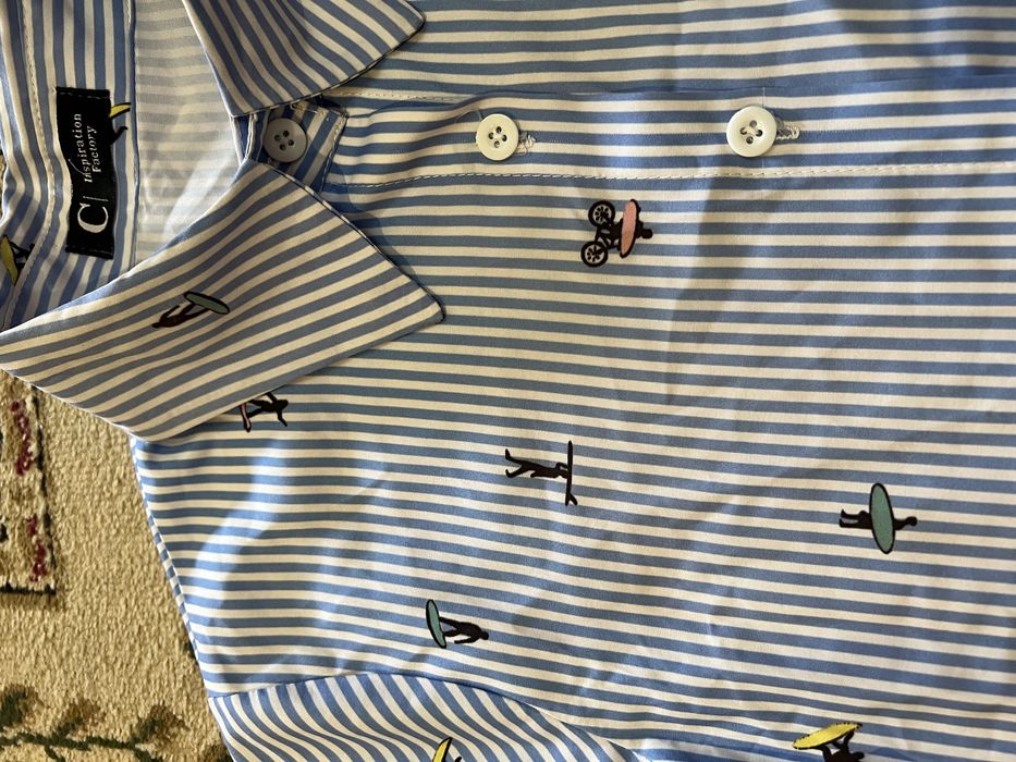 Рубашка в полоску