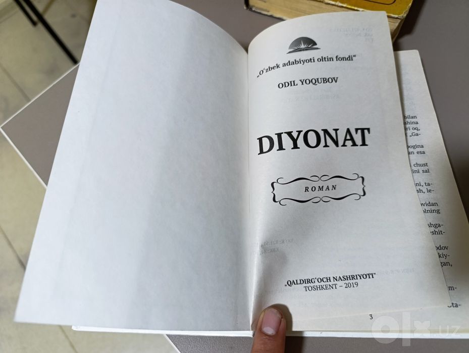 Odil yoqubov diyonat asari yangi holatda