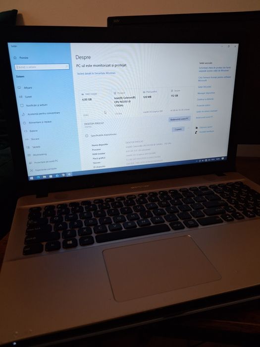 Laptop hp ssd  celeron