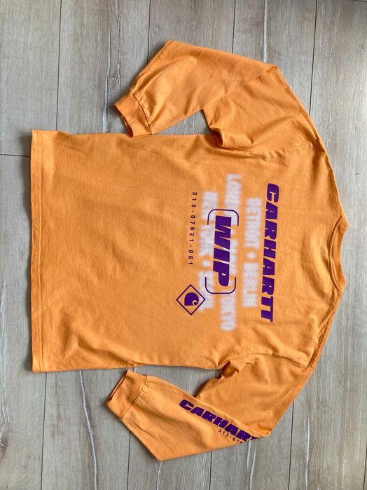 CARHARTT WIP INTER shirt мъжка оранжева блуза фланела размер S