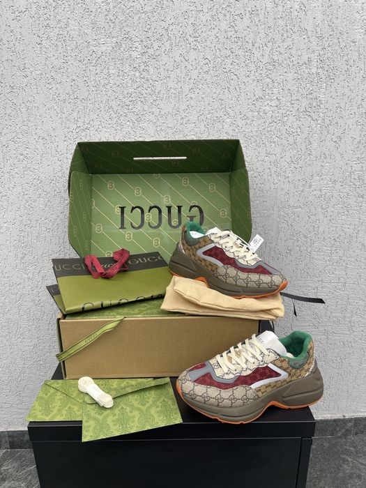 Adidasi Gucci Rhyton Model Premium