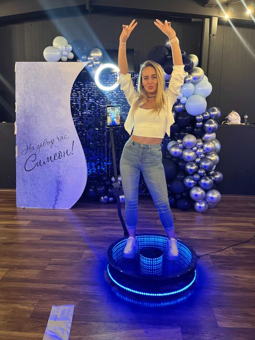 360° видео фотобудка под наем – Selfie Moments