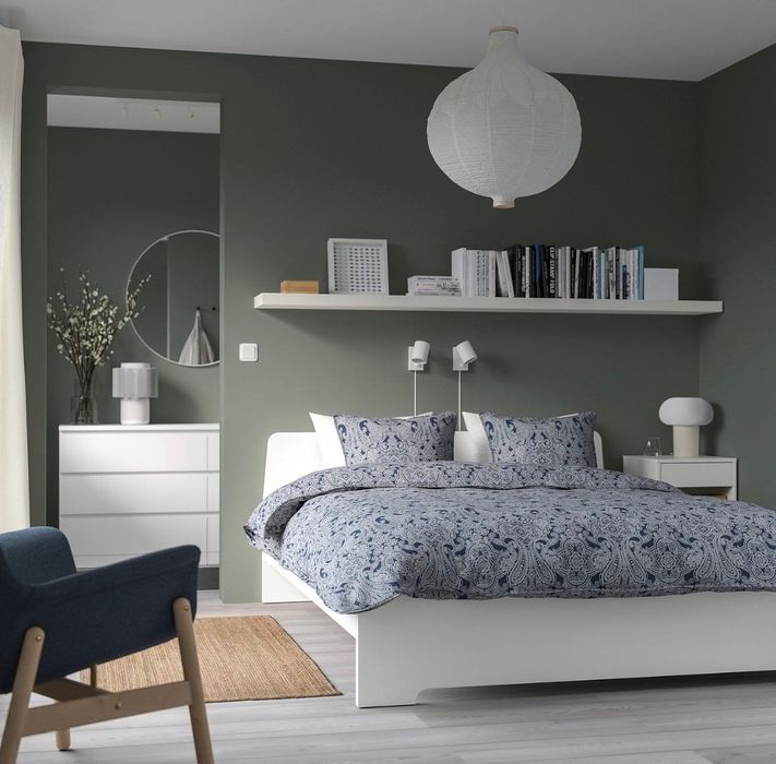 Pat ikea + saltea jysk + toper