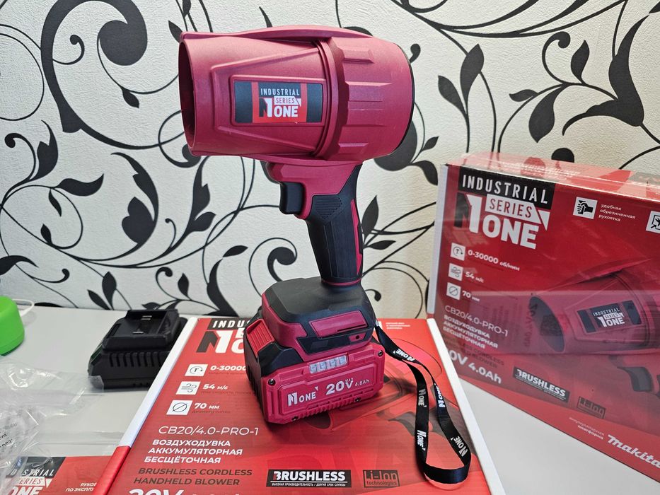 ПРОДАМ Number ONE CB20/4.0 PRO Воздуходувка ТурбоФен (Аккумуляторная).