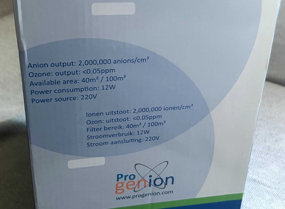 Purificator aer Progenion PR 135UV ionizare UV filtru carbon