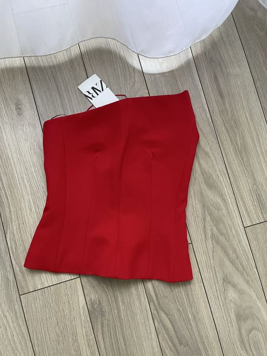 Top corset Zara, marime XS, nou cu eticheta