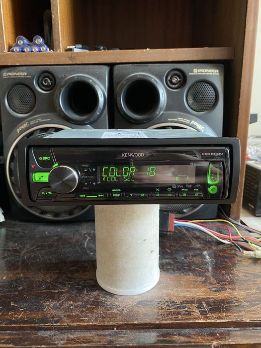 KENWOOD KDC-BT44U - ВИСОК КЛАС - USB Bluetooth CD mp3 плеър за кола сд авто радио