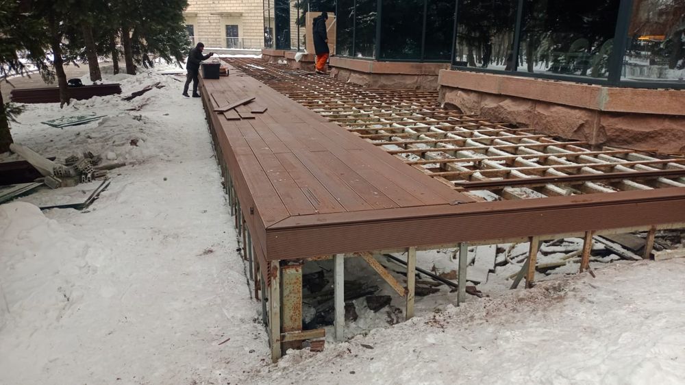 Террасная доска ДПК и МПК