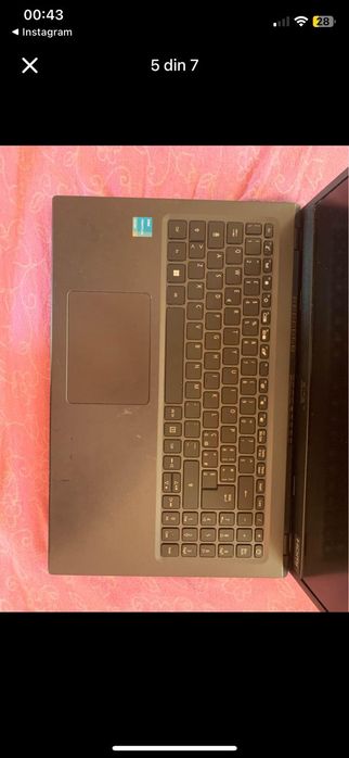 Vând laptop Acer 16 GB RAM cu 512 stocare
