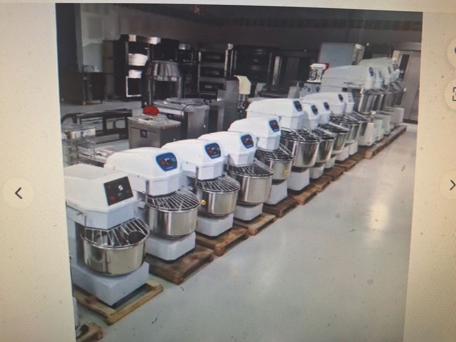 Тестомесачка спирална 20,30,40л. 50л. Чисто нова