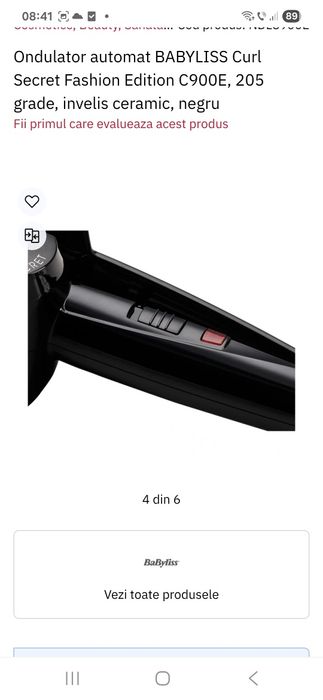 BaByliss Curl Secret C900E