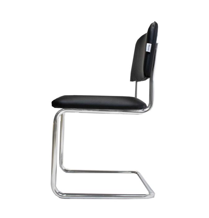 Оптом! Стул Сильвия CHROME кож-зам черный Перечисления есть