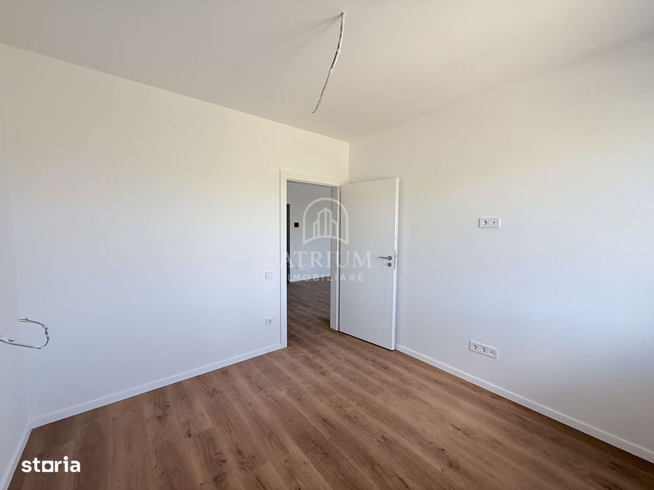Apartment finisat 3 camere, bloc nou, zona Apahida