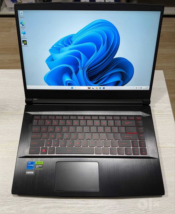MSI THIN GF63 15.6” FullHD 144hz Core i5-12450H 8GB/256GB RTX 2050 4GB