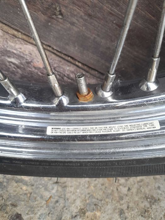 Roata fata motocicleta chopper