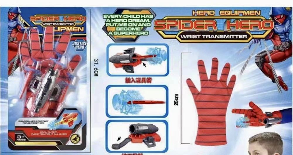 Спайдърмен ръкавица с изтрелвачка/ Изтрелвачка Спайдермен/Spider-Man