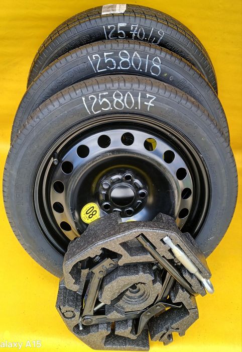 Roată rezervă 5x114.3 Toyota Renault Kia Hyundai Mazda Honda Dacia
