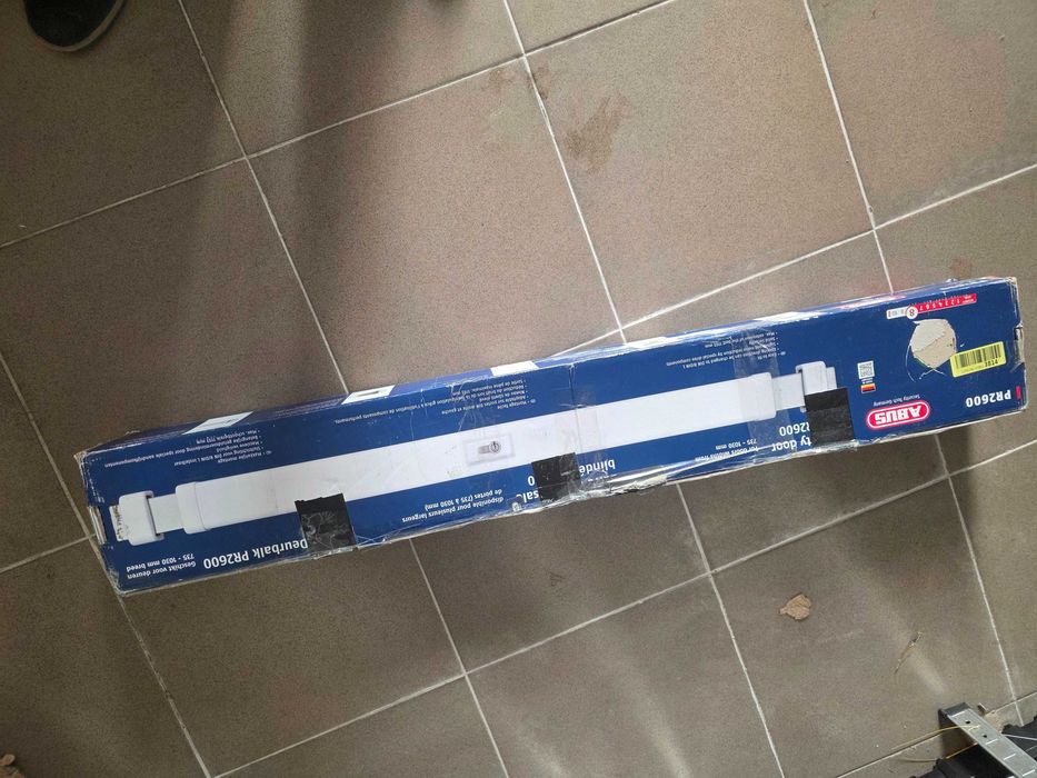 Incuietoare usa ABUS PR2600 W cu cilindru, pentru foi de usa de la 735 la 1030 mm, alb