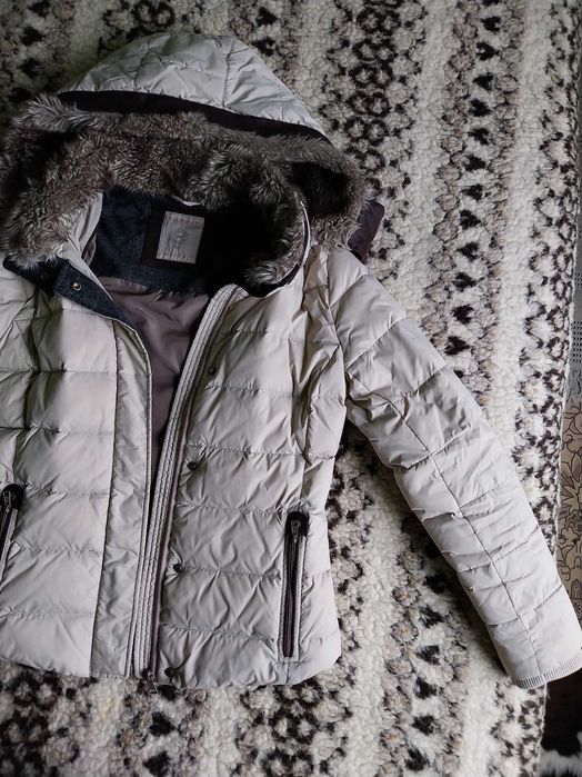 Дамско яке естествена кожа Only и зимно яке ESPRIT