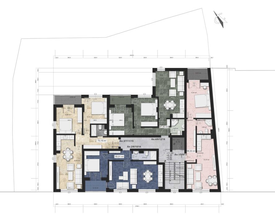 Продава се Двустаен апартамент в София, Надежда 2 - 73 кв.м за 1138 €/кв.м - Снимка #4